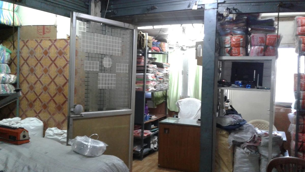 Nirmal Textiles office and warehouse at Sadar Bazaar, Delhi