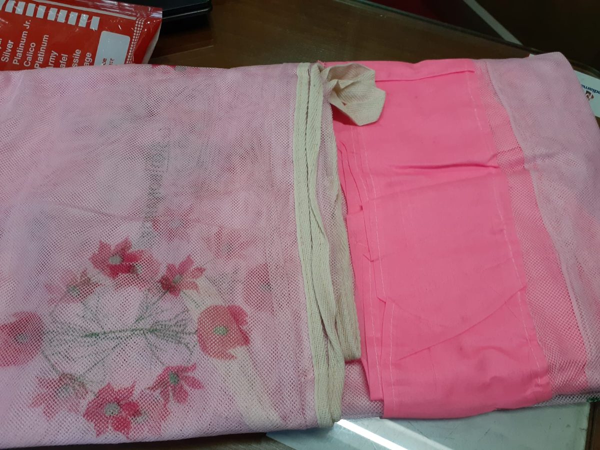 Printed bed mosquito nets — decorative patterns