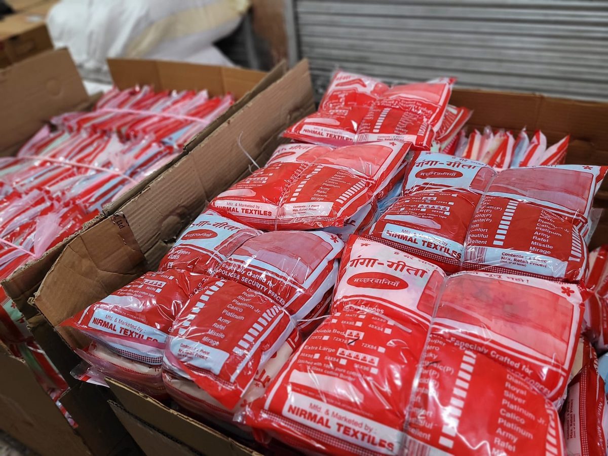 Ganga-Gita branded single-piece packing ready for dispatch