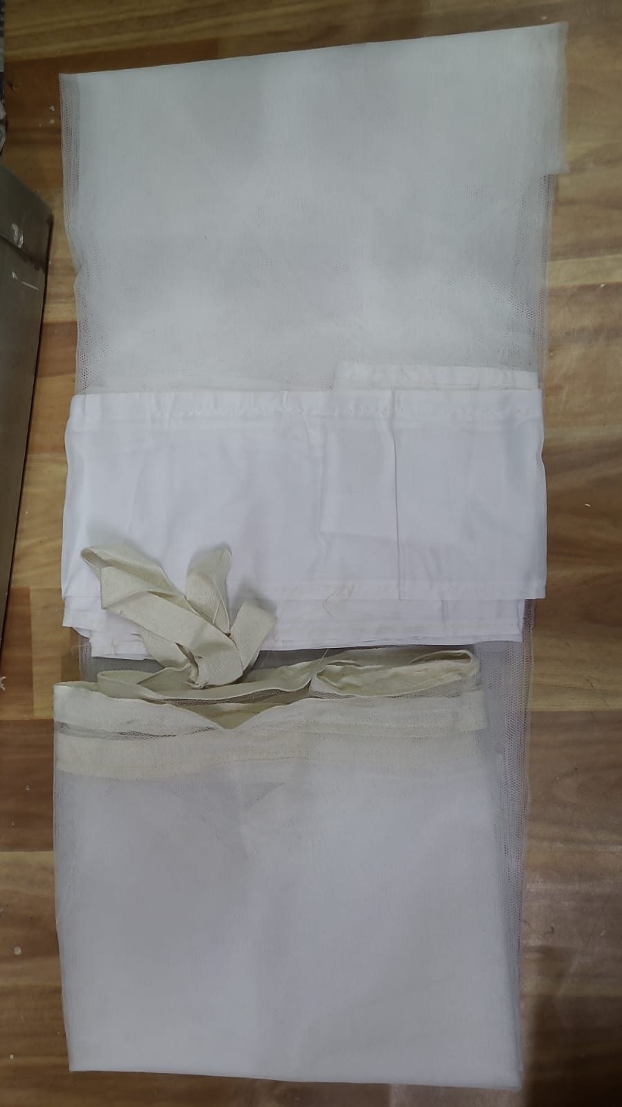 Mirage white bed mosquito net for hospitals and navy